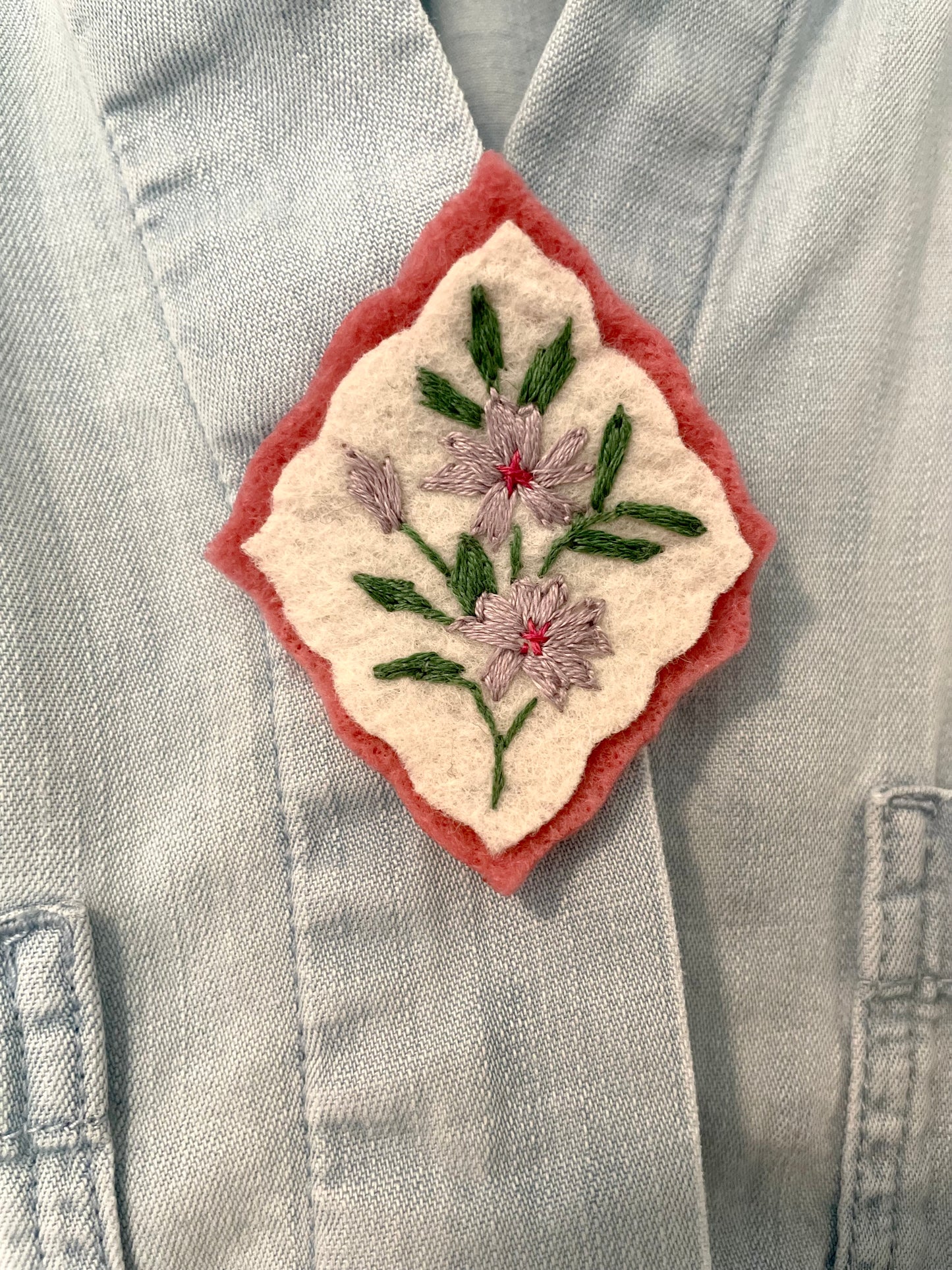 Handmade brooch