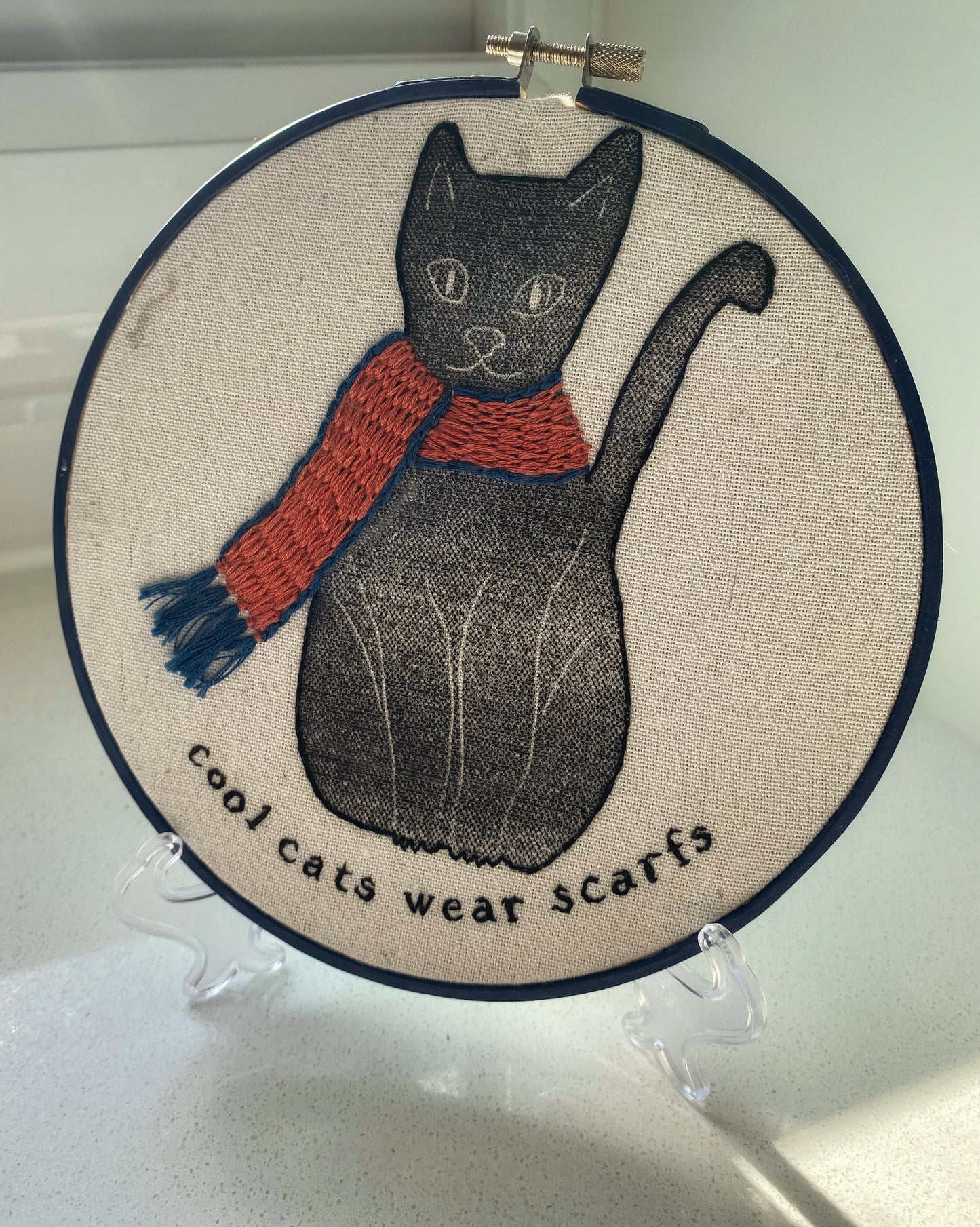 Cool Cats Decorative Hoop