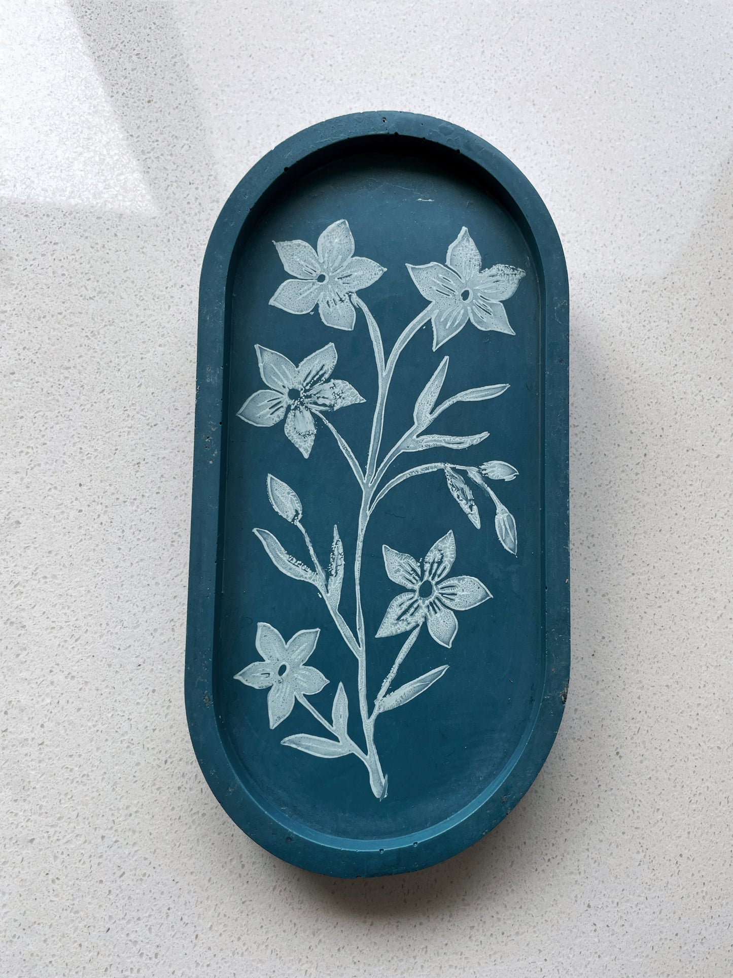 Oval Handprinted tray