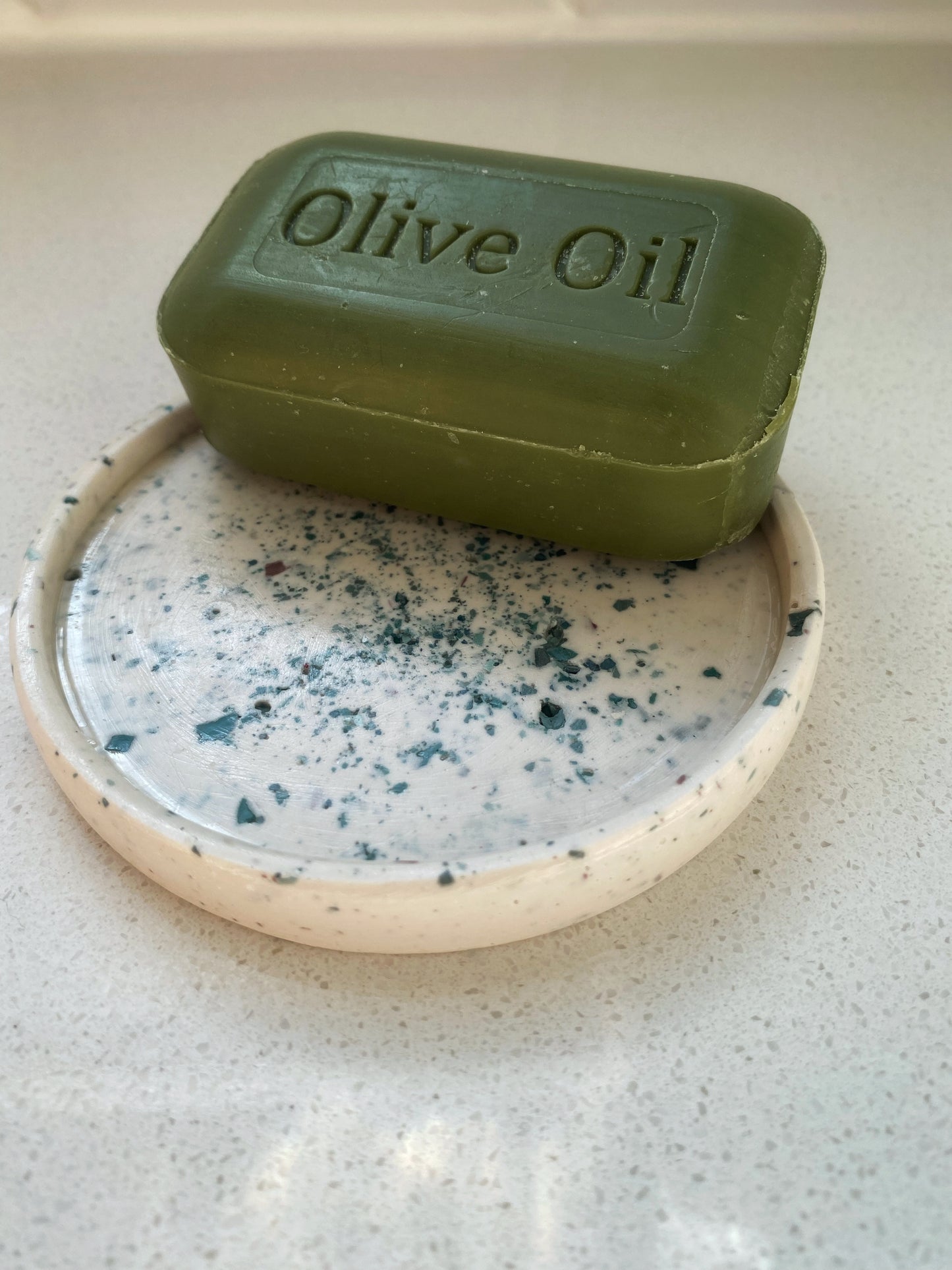 Round Terrazzo Tray
