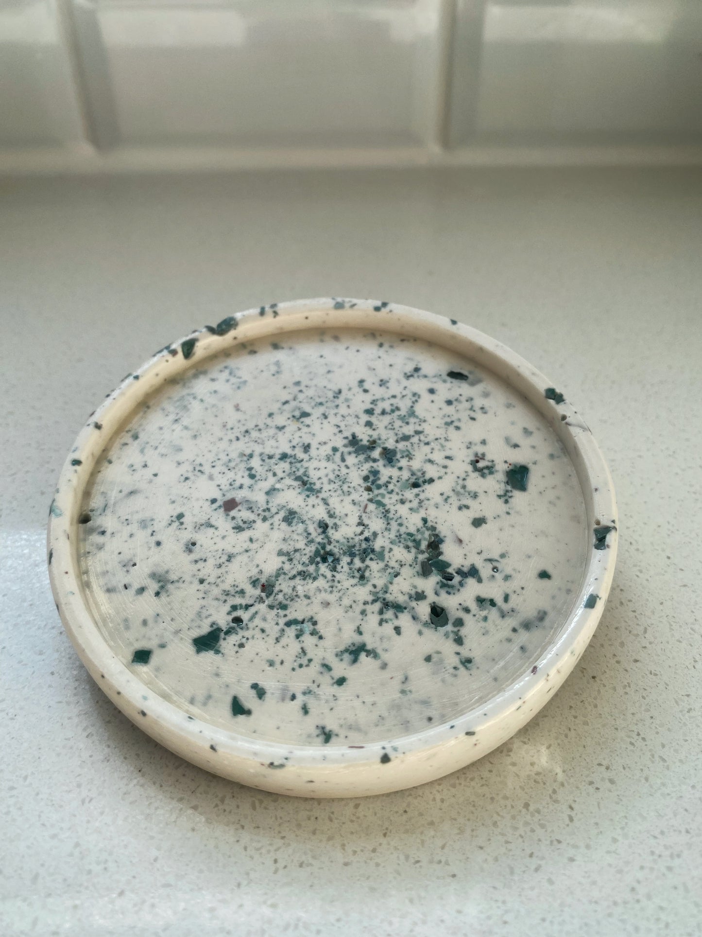 Round Terrazzo Tray