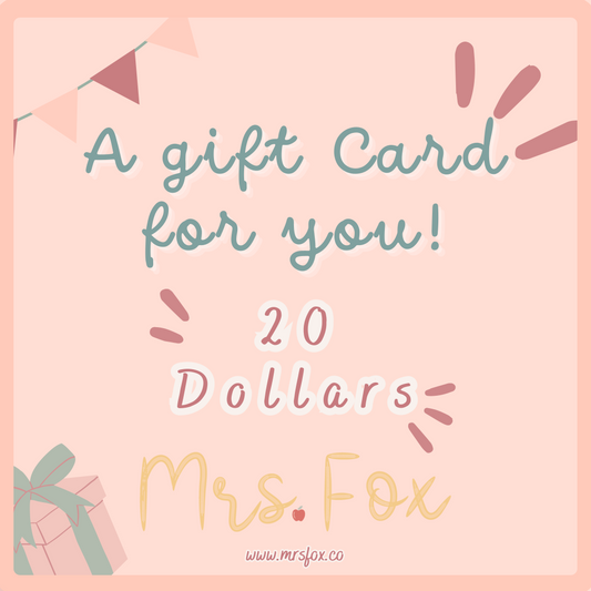Mrs Fox Gift Card
