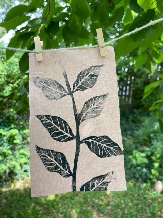 Leaves Iron-on Patch